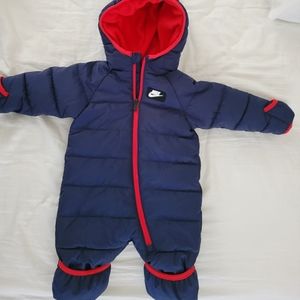 Nike baby puffer snowsuit